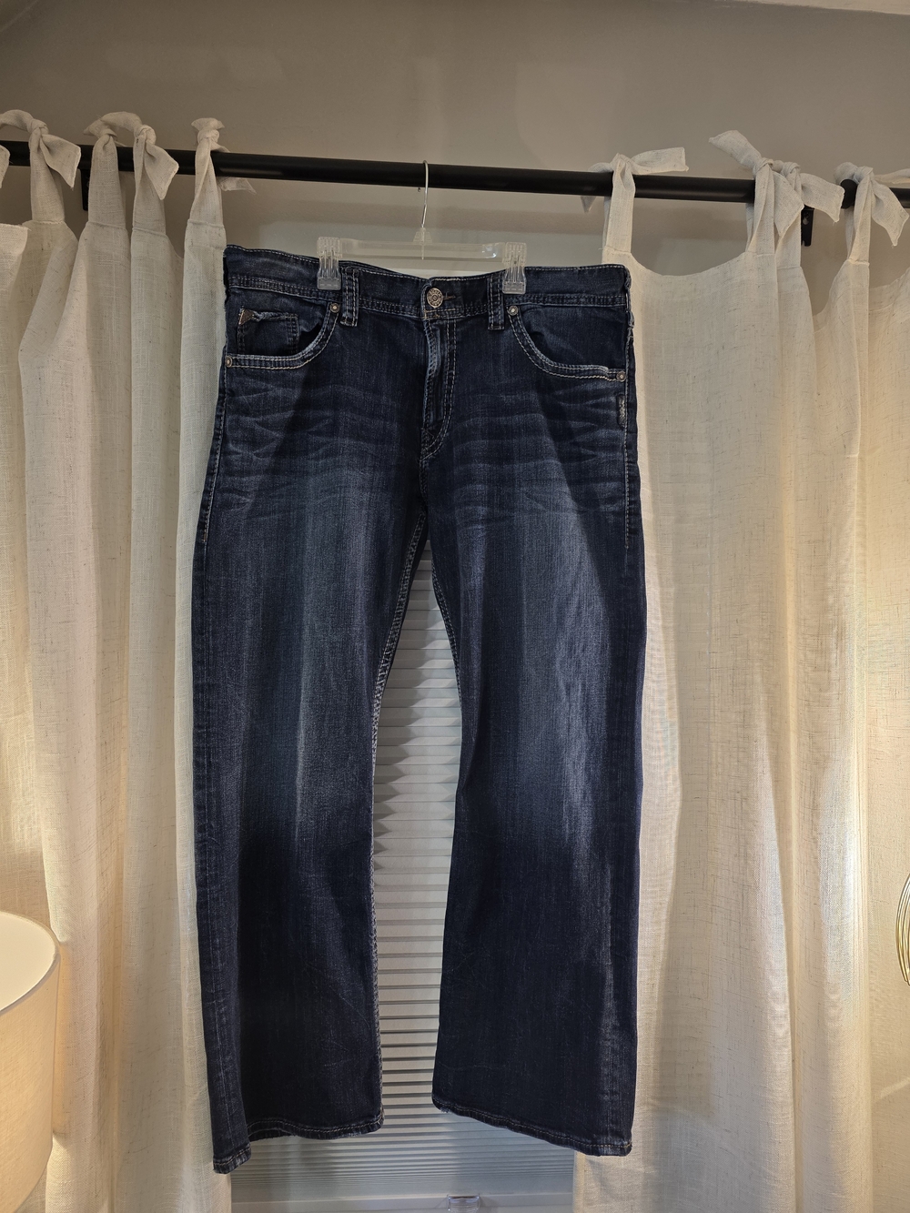 Men's Silver Zac Jeans Denim 40/32